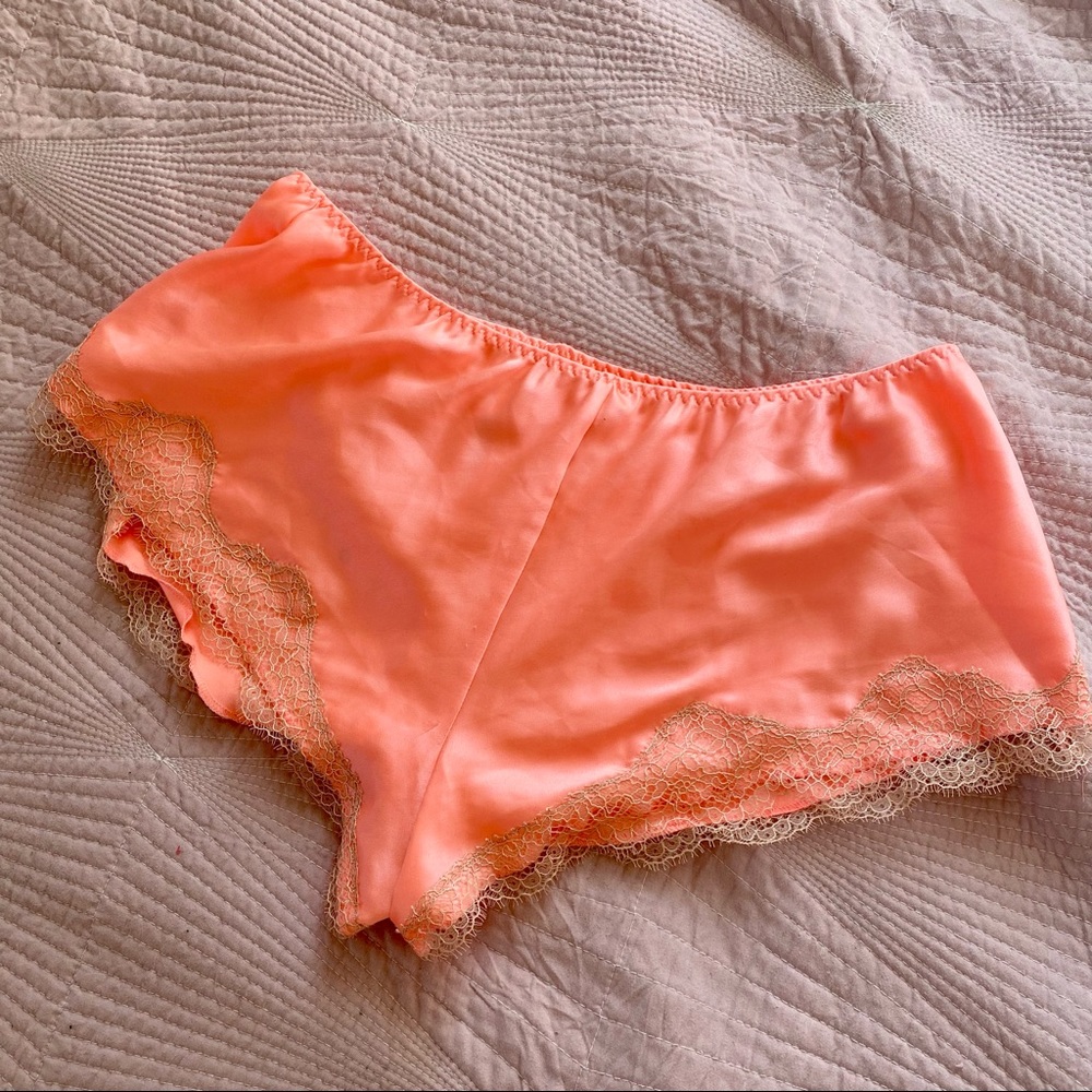 Victoria’s Secret Peachy Pink Lace Pajama Short